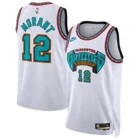 Camiseta Hombre NBA Memphis Grizzlies Ja Morant 2024-25 Nike Classic Edition Blanco Swingman